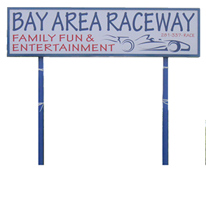 Bay Area Raceway Sign