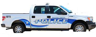 Bayou Vista Police Sign